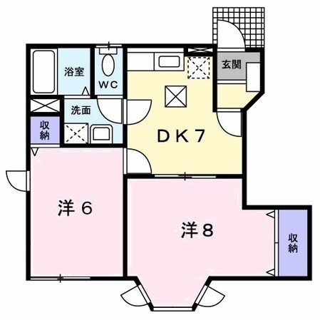 メリ－ハウスの物件間取画像